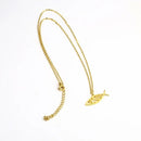 In Stainless Steel Jesus Fish Statement Pendant Necklace For Christians Religious Charm Jewelry Symbol