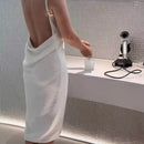 Women's Pure Cotton Bath Towel Robe Qui Dry Wrapable Wearable Home Use Bath Skirt Adult Size New 2025 Summer Sle