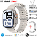 DT Ultra 3 Smartwatch Amoled Screen 4GB MP3 MP4 Player Bluetooth Network Sharing APP Store ChatGPT Smart AI Watch Man Sportwatch