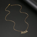 Stainless Steel Necklaces Hollow Bat Gothic Pendant Chain Collar Hip Hop Charm Fashion Necklace For Women Jewelry Party Men Gift