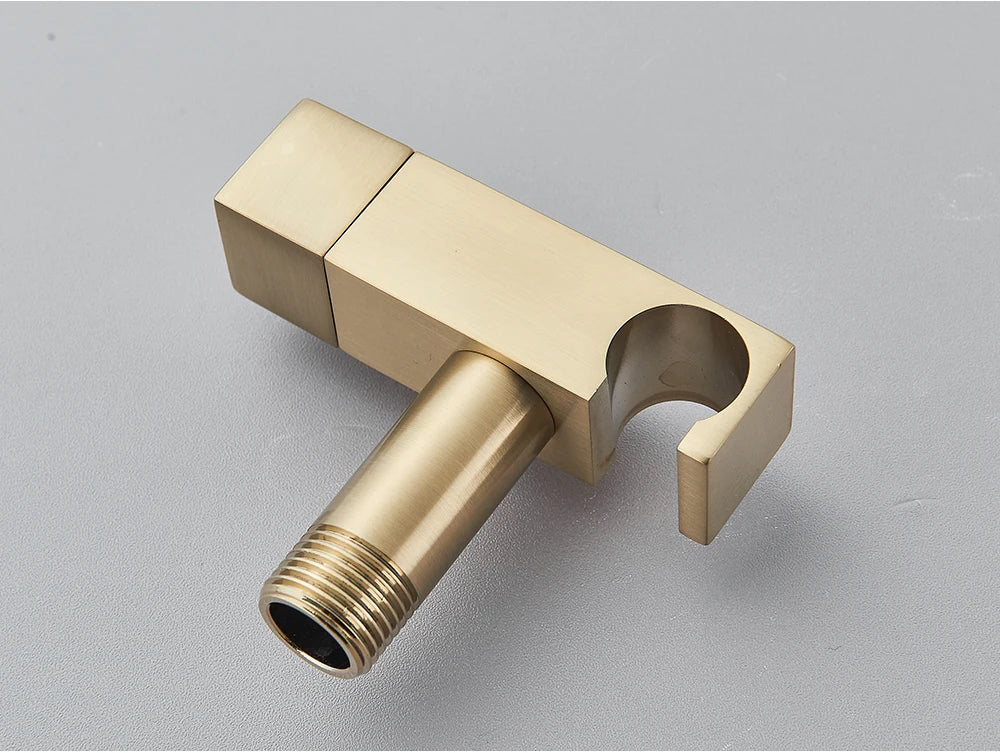 Chrome Handheld Toilet Bidet Faucet Stainless Steel Bidet Shower Hygienic Shower Wall Shower Woman Cleaner Cold Water Only