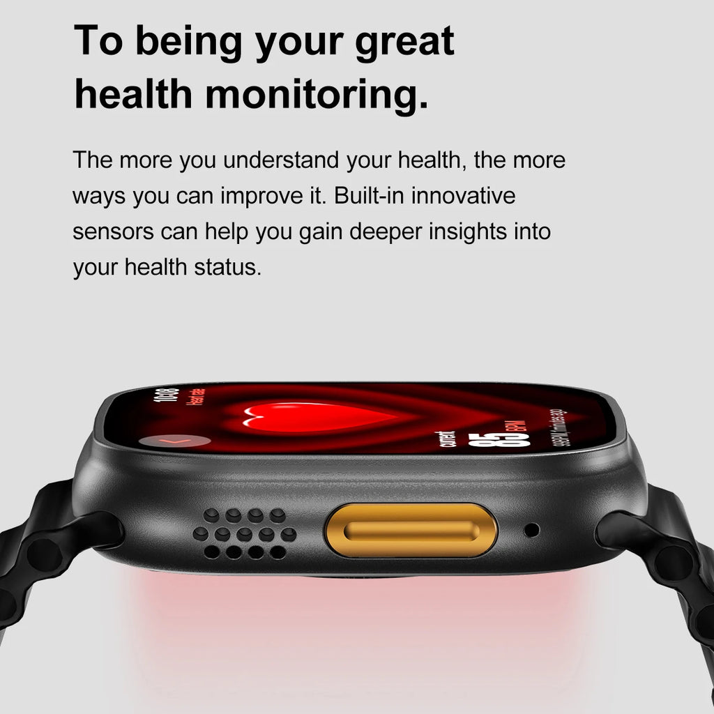 DT Ultra 3 Smartwatch Amoled Screen 4GB MP3 MP4 Player Bluetooth Network Sharing APP Store ChatGPT Smart AI Watch Man Sportwatch