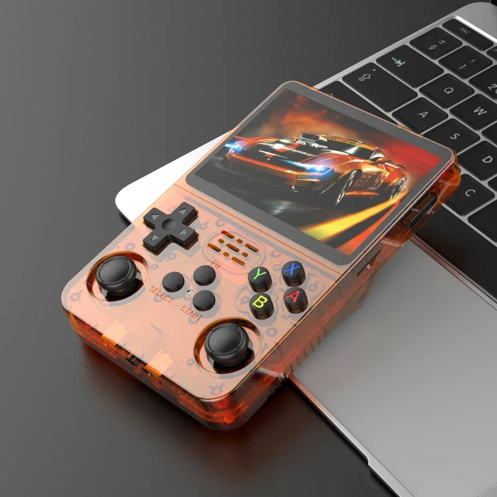 128GB/64GB R36S Retro Handheld Video Game Console Linux System 3.5 Inch IPS Screen Portable Pocket Video Player Games Boy Gift
