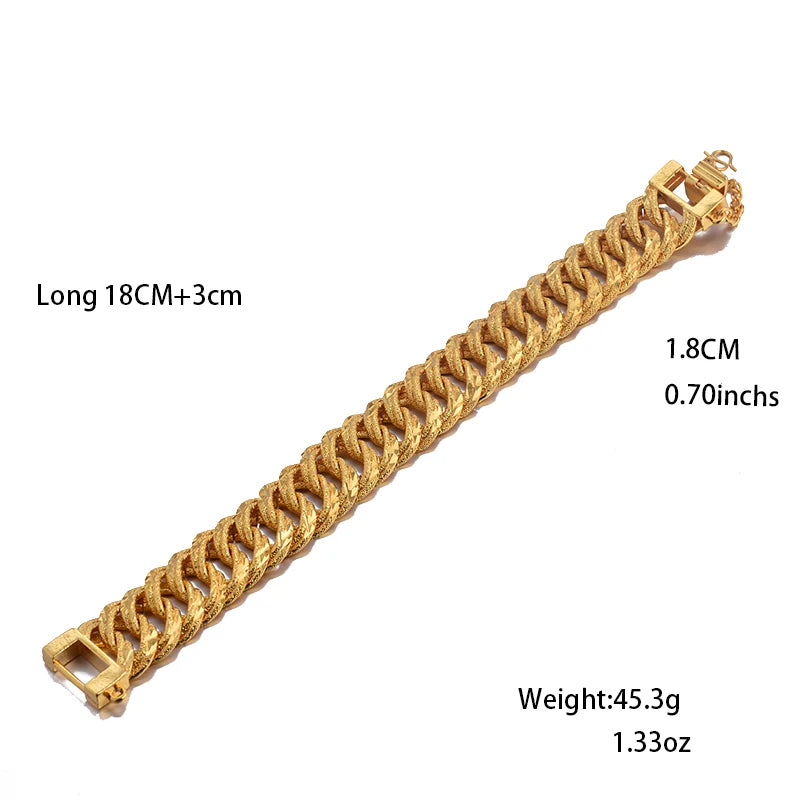 African Nigerian Wedding Gold Color Bangles For Women Girls  Ethiopian Wedding Bracelets Gifts