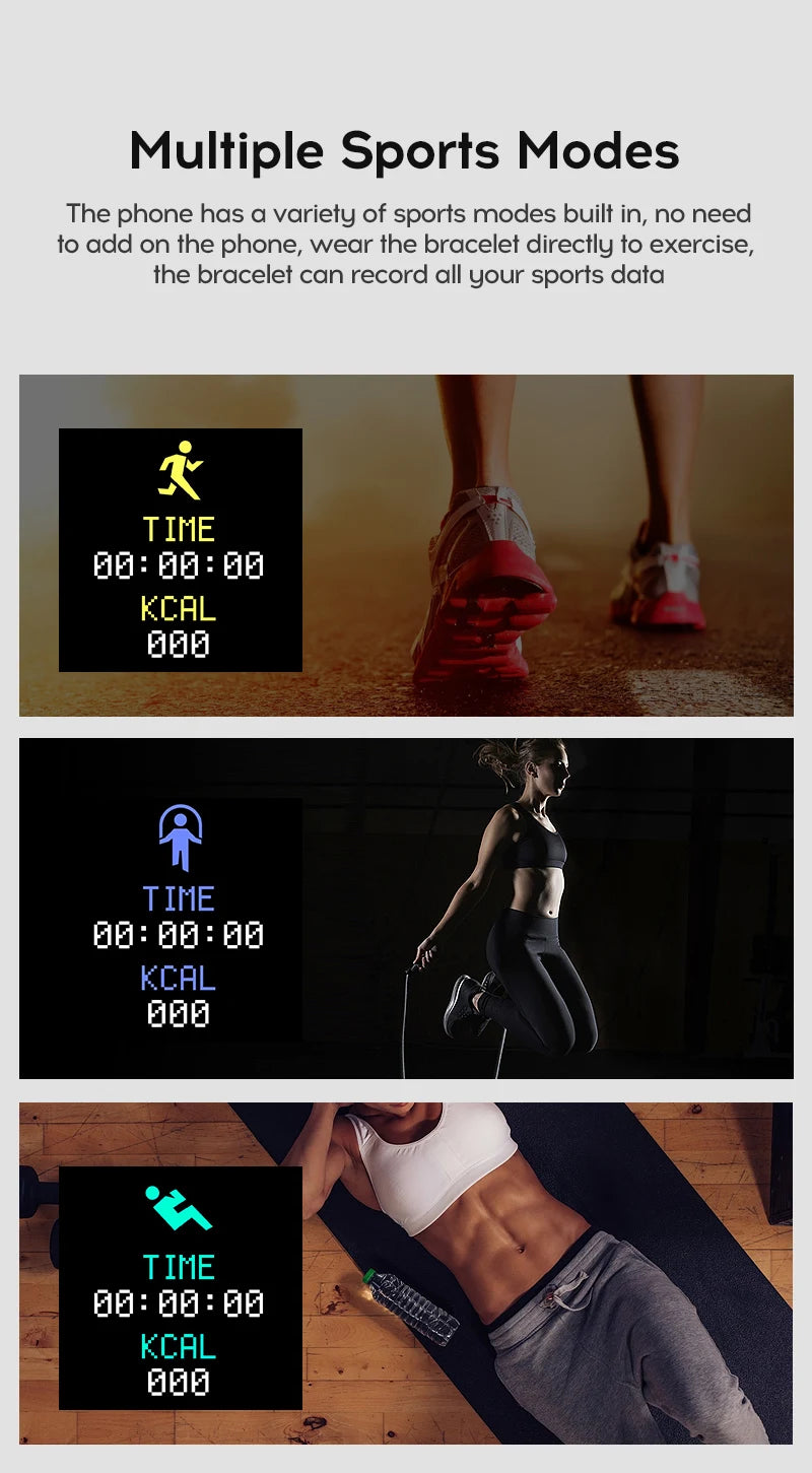 Multifunctional Smart Watch D20 Rechargeable Bluetooth Connected Phone Music Fitness Sports Bracelet Sleep Monitor Y68 Women Men