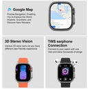 DT Ultra 3 Smartwatch Amoled Screen 4GB MP3 MP4 Player Bluetooth Network Sharing APP Store ChatGPT Smart AI Watch Man Sportwatch