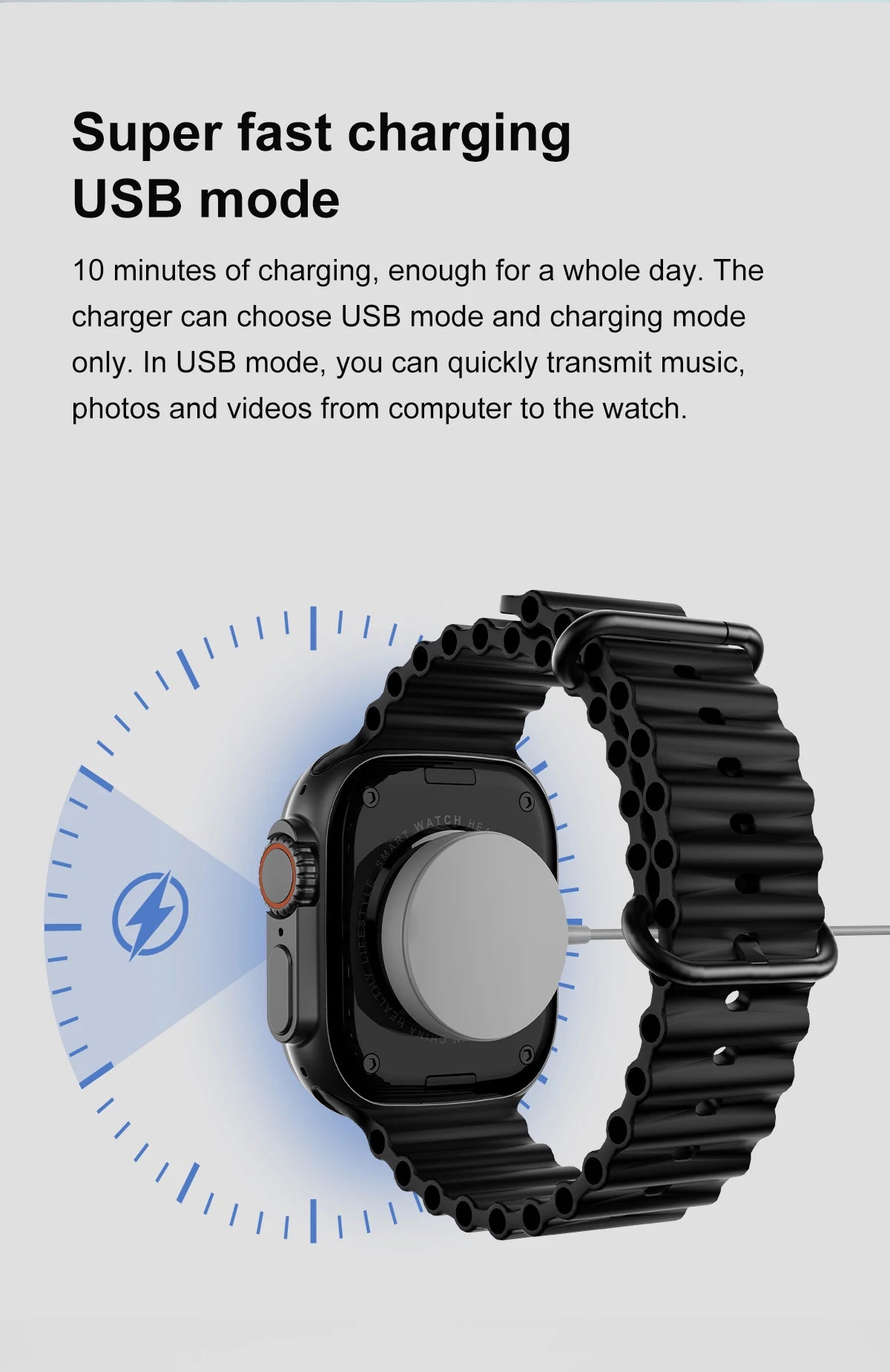 DT Ultra 3 Smartwatch Amoled Screen 4GB MP3 MP4 Player Bluetooth Network Sharing APP Store ChatGPT Smart AI Watch Man Sportwatch