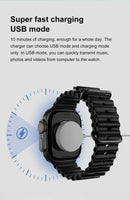 DT Ultra 3 Smartwatch Amoled Screen 4GB MP3 MP4 Player Bluetooth Network Sharing APP Store ChatGPT Smart AI Watch Man Sportwatch