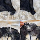 Sexy Inner Wearable European Style Lace Spliced Body Suit Detachable Chest Pad Fashionable Street Women's Shapewear