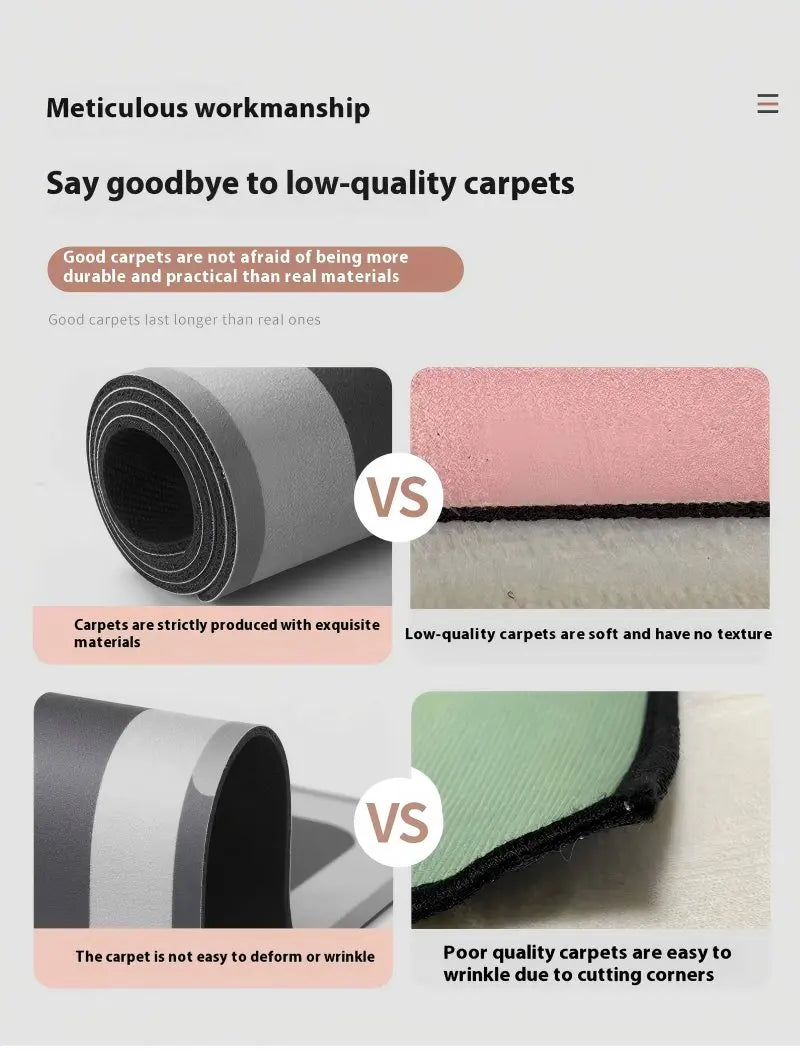 VIKAMA Lovely Cartoon Decoration Kitchen Carpet Anti-Skid Quick-Drying Diatom Mud Pad Oil Absorption Dirt Resistance