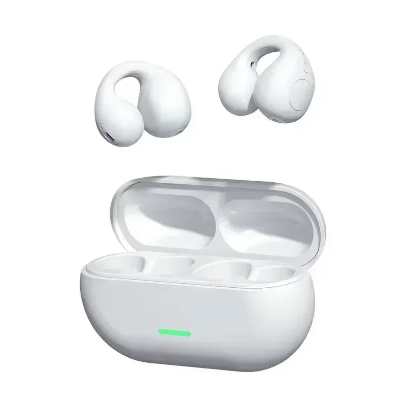 New Bluetooth wireless headphones 5.3 Ear clip-on ear music cancelling HD headphones called sports gaming headphones