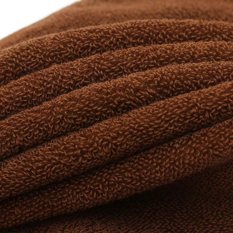 2pcs Black Cotton Towels 34x74cm/70x140cm Embroidered Hotel Bathroom Towels For Adult Quick-Dry Thicken Soft Face Bath Towels