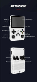 128GB/64GB R36S Retro Handheld Video Game Console Linux System 3.5 Inch IPS Screen Portable Pocket Video Player Games Boy Gift