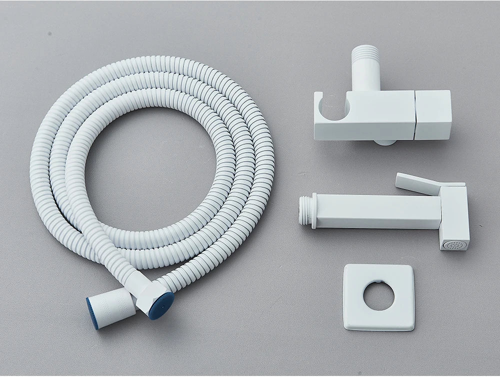 Chrome Handheld Toilet Bidet Faucet Stainless Steel Bidet Shower Hygienic Shower Wall Shower Woman Cleaner Cold Water Only