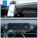 Wireless Charger For Samsung Dual Coil Fold Screen Car Wireless Charger For Samsung Galaxy Z Fold Flip 6 5 4 3 Charging Station