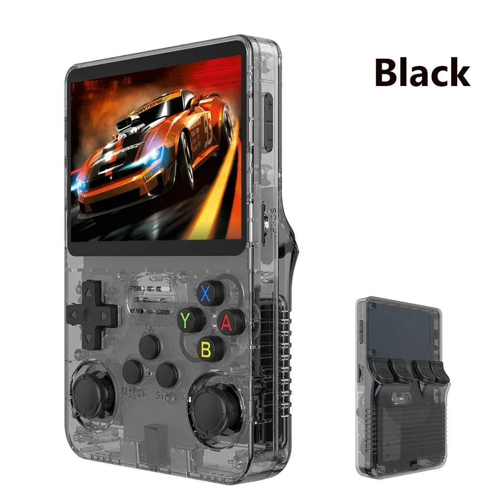 128GB/64GB R36S Retro Handheld Video Game Console Linux System 3.5 Inch IPS Screen Portable Pocket Video Player Games Boy Gift