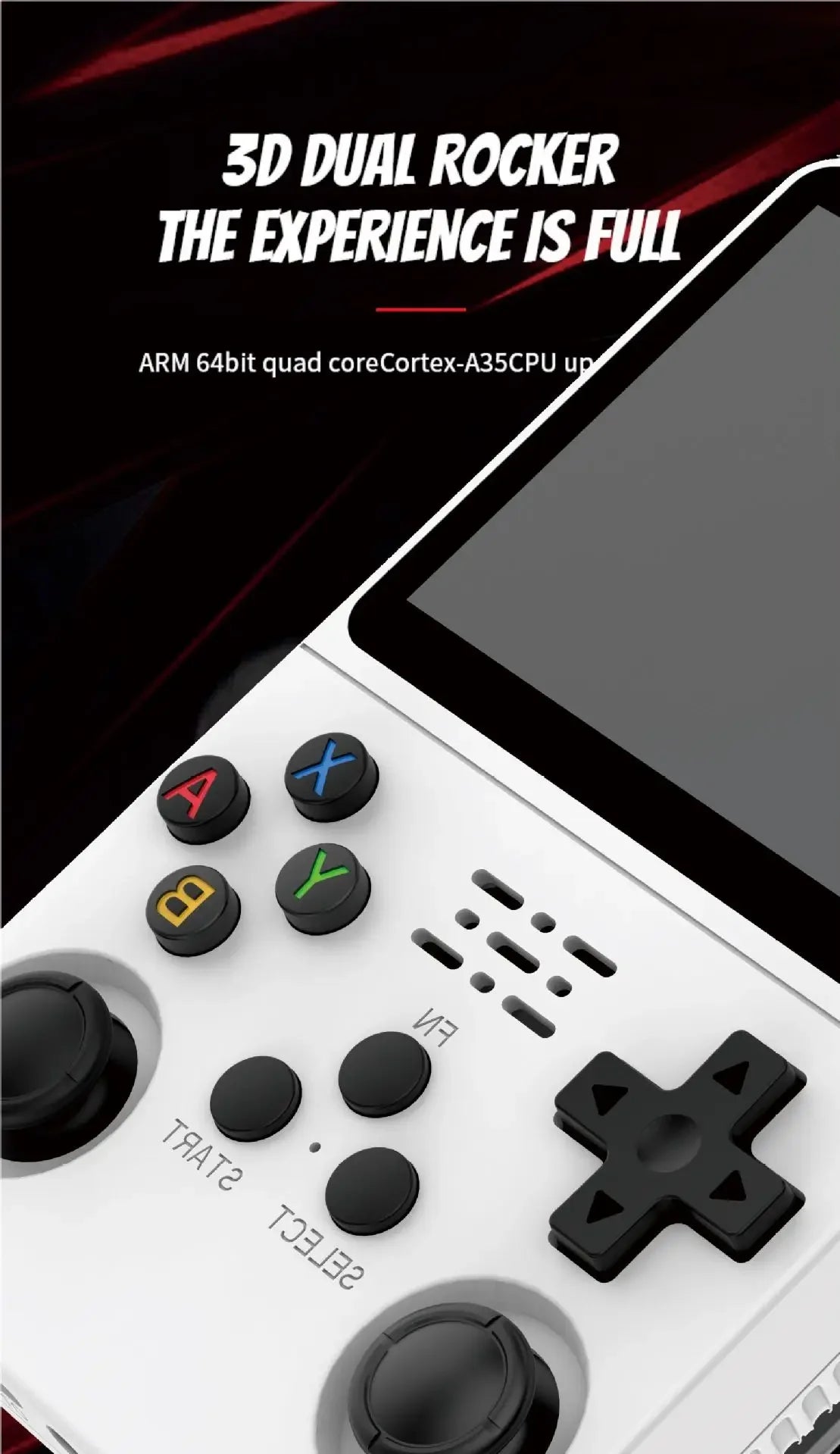 128GB/64GB R36S Retro Handheld Video Game Console Linux System 3.5 Inch IPS Screen Portable Pocket Video Player Games Boy Gift