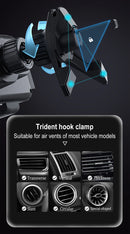 Wireless Charger For Samsung Dual Coil Fold Screen Car Wireless Charger For Samsung Galaxy Z Fold Flip 6 5 4 3 Charging Station