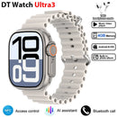 DT Ultra 3 Smartwatch Amoled Screen 4GB MP3 MP4 Player Bluetooth Network Sharing APP Store ChatGPT Smart AI Watch Man Sportwatch