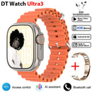 DT Ultra 3 Smartwatch Amoled Screen 4GB MP3 MP4 Player Bluetooth Network Sharing APP Store ChatGPT Smart AI Watch Man Sportwatch