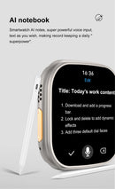 DT Ultra 3 Smartwatch Amoled Screen 4GB MP3 MP4 Player Bluetooth Network Sharing APP Store ChatGPT Smart AI Watch Man Sportwatch