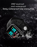 Multifunctional Smart Watch D20 Rechargeable Bluetooth Connected Phone Music Fitness Sports Bracelet Sleep Monitor Y68 Women Men