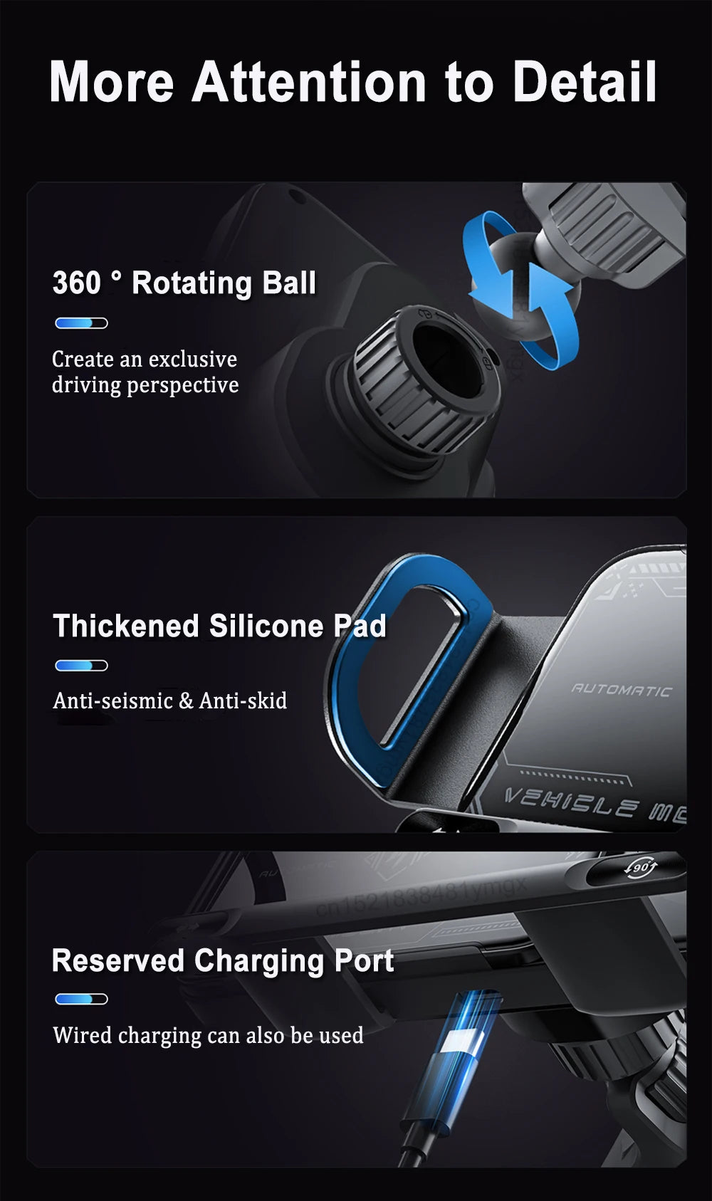 Wireless Charger For Samsung Dual Coil Fold Screen Car Wireless Charger For Samsung Galaxy Z Fold Flip 6 5 4 3 Charging Station